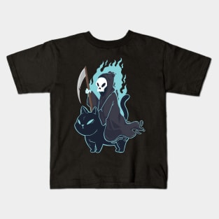 Halloween Grim Reaper Kids T-Shirt